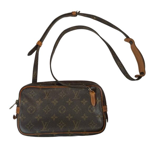 Authentic Louis Vuitton Pochette Marly Crossbody Purse - Picture 4 of 14